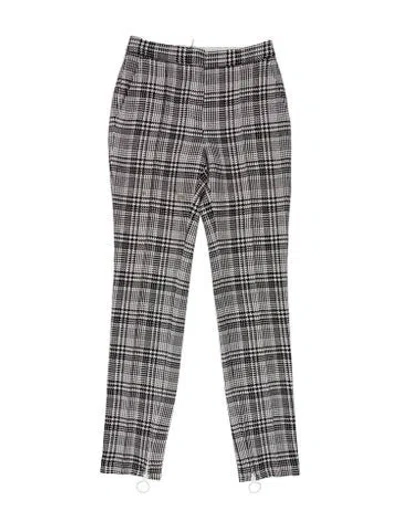 Pre-owned Off-white 2017 Straight Leg Pants In Black