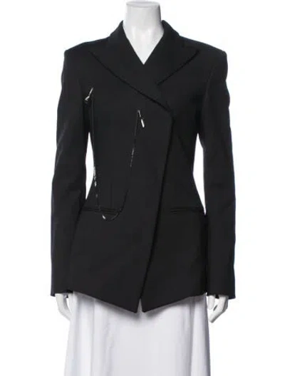 Pre-owned Off-white 2018 Blazer In Black