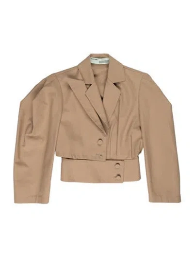 Pre-owned Off-white 2018 Blazer In Neutral
