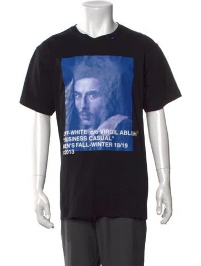 Pre-owned Off-white 2018 Business Casual T-shirt In Black