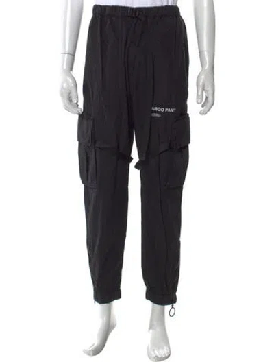 Pre-owned Off-white 2018 Cargo Pants In Black