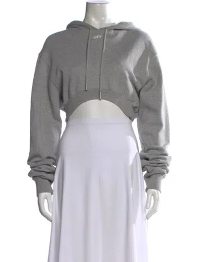 Pre-owned Off-white 2018 Crew Neck Sweater In Grey