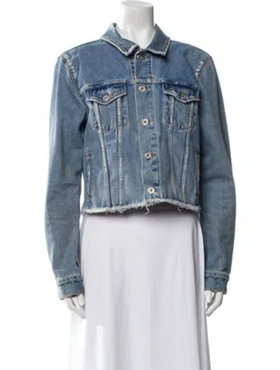 Pre-owned Off-white 2018 Denim Denim Jacket In Blue