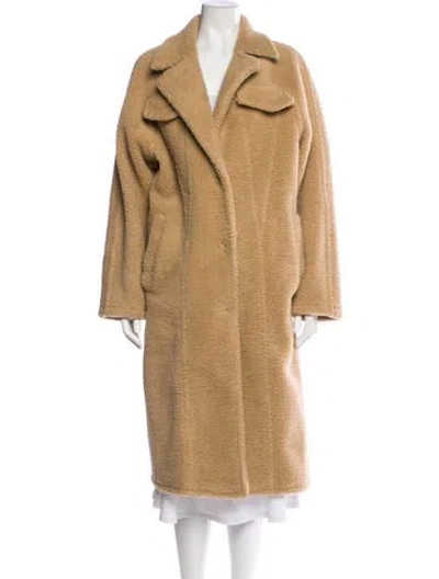 Pre-owned Off-white 2018 Faux Fur Coat In Neutral