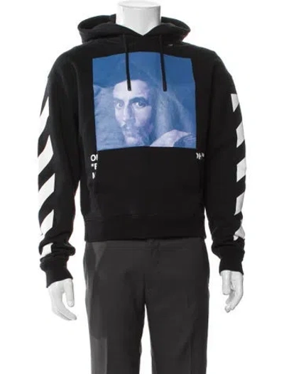 Pre-owned Off-white 2018 Graphic Print Hoodie In Black
