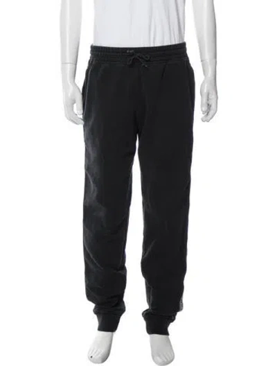 Pre-owned Off-white 2018 Graphic Print Lounge Bottoms In Black