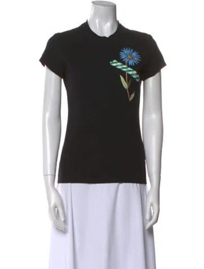 Pre-owned Off-white 2018 Graphic Print T-shirt In Black