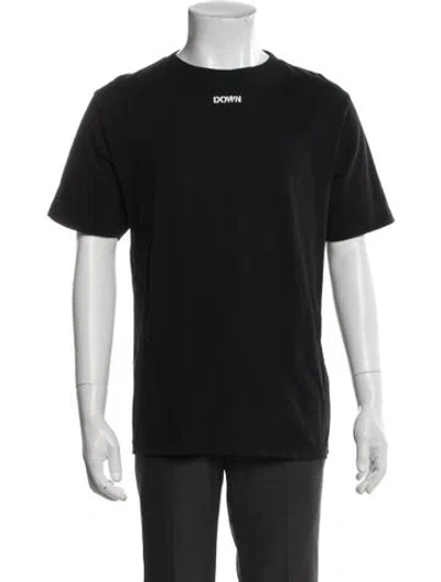 Pre-owned Off-white 2018 Graphic Print T-shirt In Black