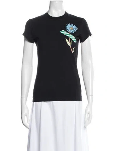 Pre-owned Off-white 2018 Graphic Print T-shirt In Black