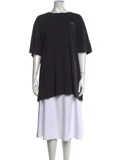 Pre-owned Off-white 2018 Graphic Print T-shirt In Black