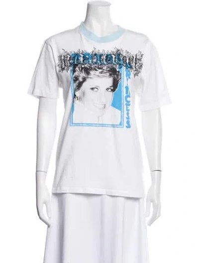 Pre-owned Off-white 2018 Graphic Print T-shirt In Neutral