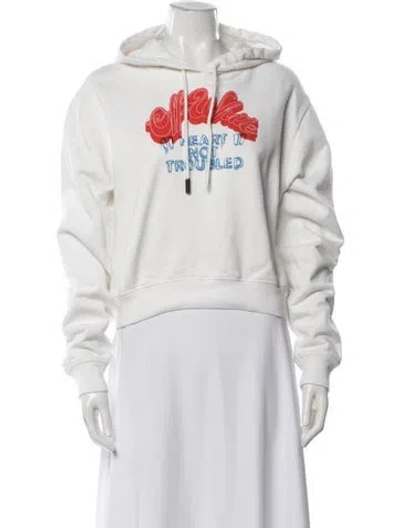 Pre-owned Off-white 2018 'heart Not Troubled' Hoodie In Neutral