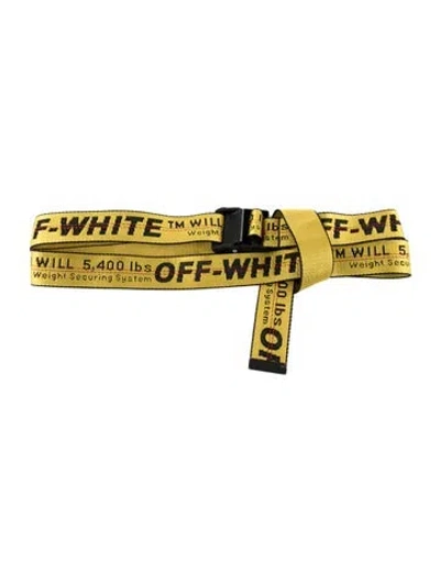 Pre-owned Off-white 2018 Industrial Belt In Multi