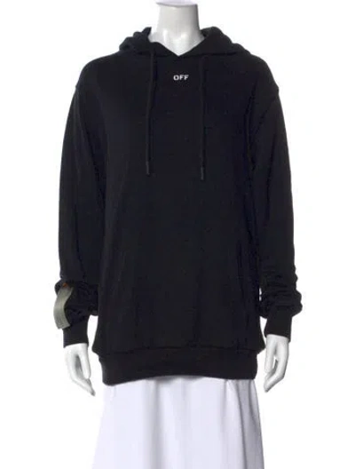 Pre-owned Off-white 2018 Industrial Hoodie In Black