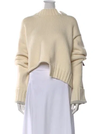 Pre-owned Off-white 2018 Logo Pullover Sweater In Neutral
