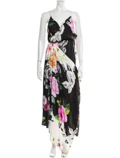 Pre-owned Off-white 2018 Long Dress In Black