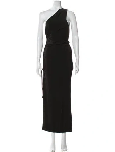 Pre-owned Off-white 2018 Long Dress In Green