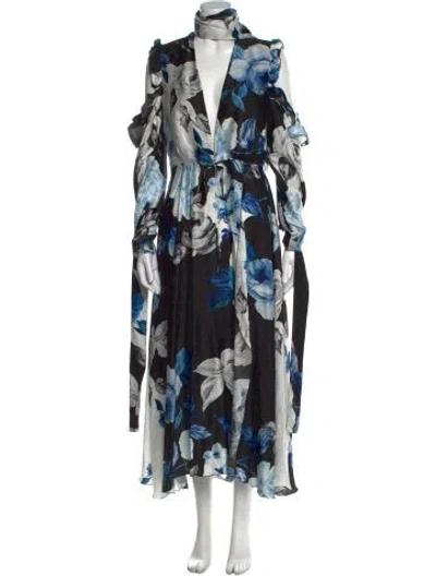 Pre-owned Off-white 2018 Long Dress In Multi