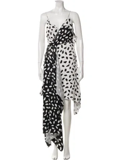 Pre-owned Off-white 2018 Midi Length Dress In White