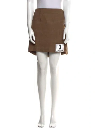 Pre-owned Off-white 2018 Mini Skirt In Neutral