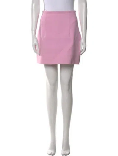 Pre-owned Off-white 2018 Mini Skirt In Pink