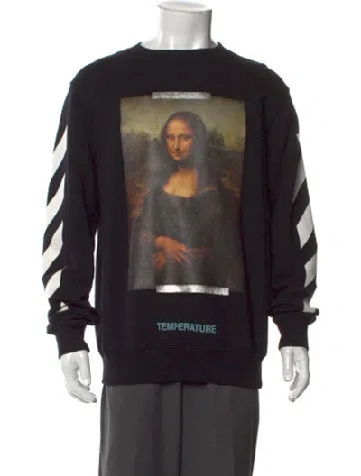 Pre-owned Off-white 2018 Signature Logo Pullover In Black