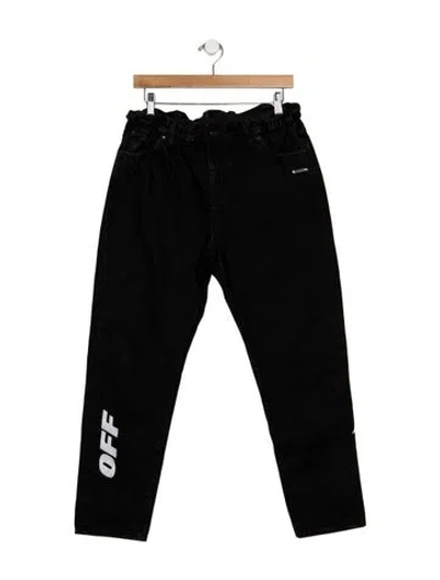 Pre-owned Off-white 2018 Skinny Jeans In Black