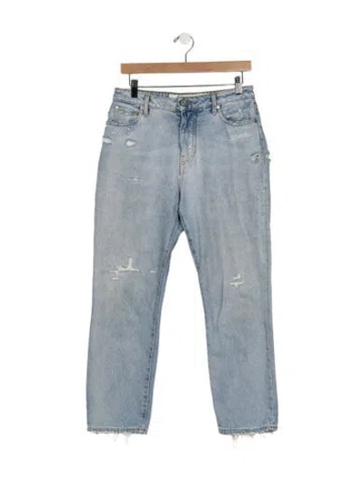 Pre-owned Off-white 2018 Straight Leg Jeans In Blue