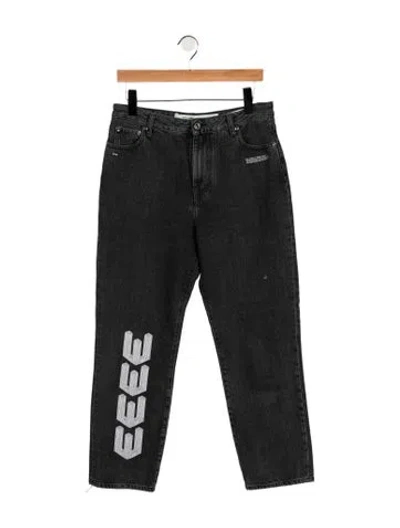 Pre-owned Off-white 2018 Straight Leg Jeans In Blue