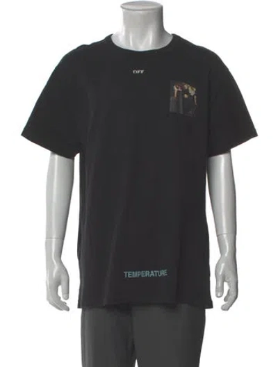 Pre-owned Off-white 2018 Temperature Arrows T-shirt In Gray