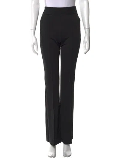 Pre-owned Off-white 2018 Wide Leg Pants In Black