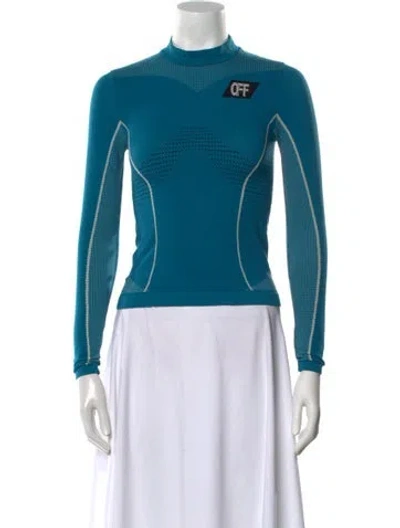 Pre-owned Off-white 2019 Active Sweatshirt In Green