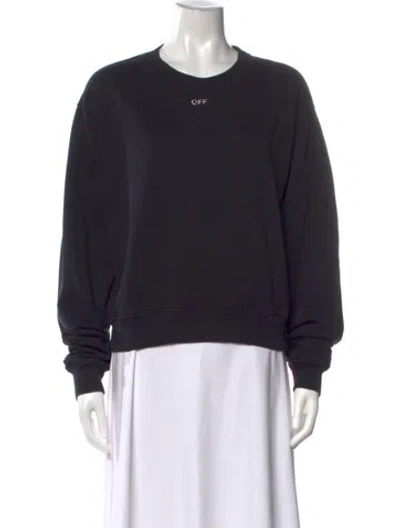 Pre-owned Off-white 2019 Arrow Sweatshirt In Black