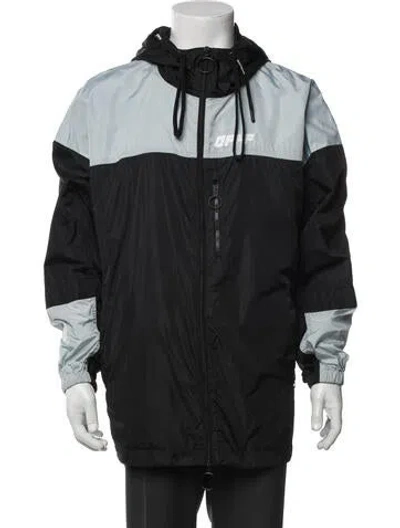 Pre-owned Off-white 2019 Arrow Windbreaker In Gray