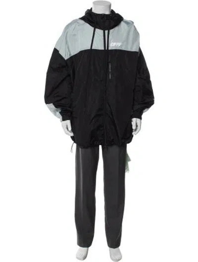 Pre-owned Off-white 2019 Arrows Parka W/ Tags In Black