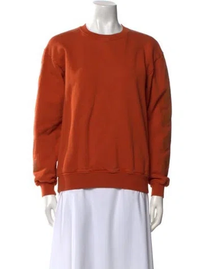 Pre-owned Off-white 2019 Arrows Sweatshirt In Orange