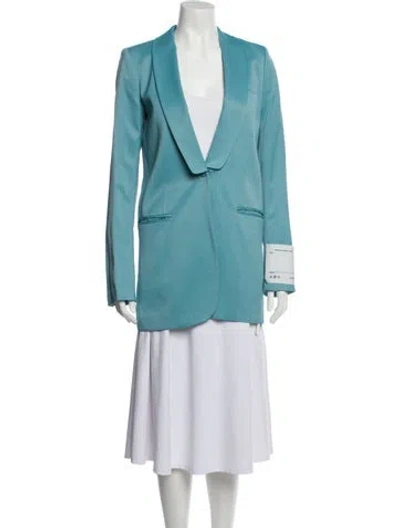 Pre-owned Off-white 2019 Blazer In Blue