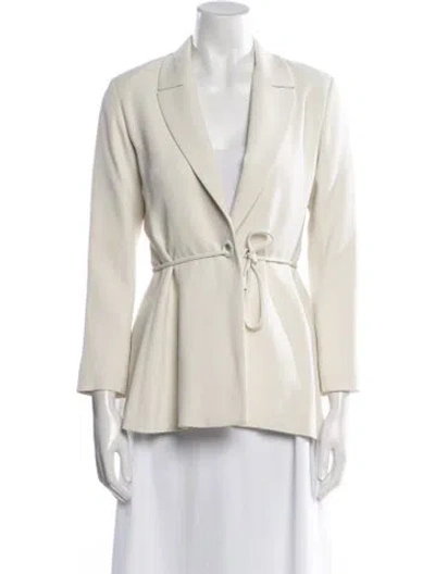 Pre-owned Off-white 2019 Blazer In White