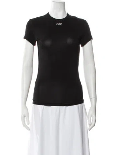 Pre-owned Off-white 2019 Crew Neck T-shirt In Gray