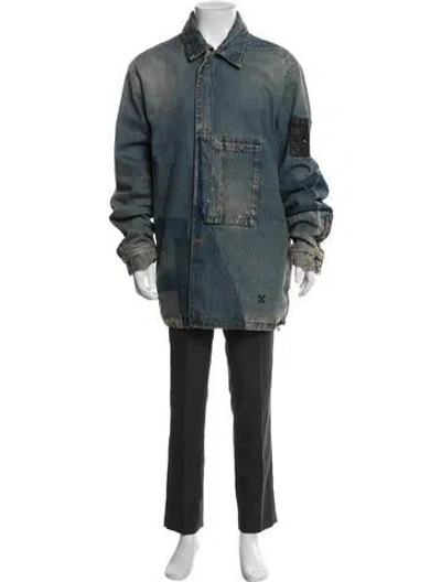 Pre-owned Off-white 2019 Denim Jacket In Blue
