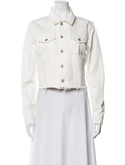 Pre-owned Off-white 2019 Denim Jacket In White
