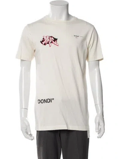 Pre-owned Off-white 2019 'dondi' T-shirt In White