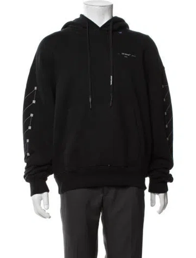 Pre-owned Off-white 2019 Graphic Print Hoodie In Black