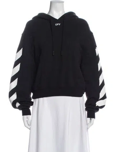 Pre-owned Off-white 2019 Graphic Print Sweater In Black