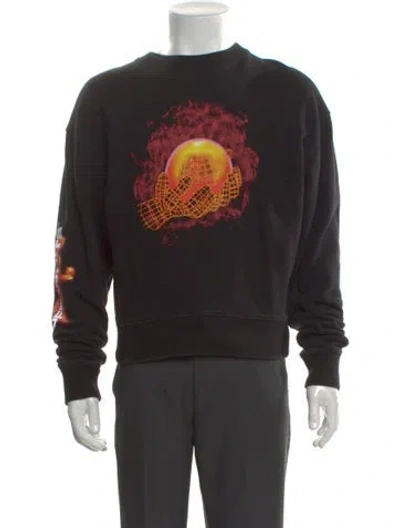 Pre-owned Off-white 2019 Graphic Print Sweatshirt In Black