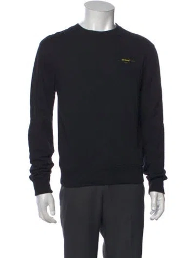 Pre-owned Off-white 2019 Graphic Print Sweatshirt In Black