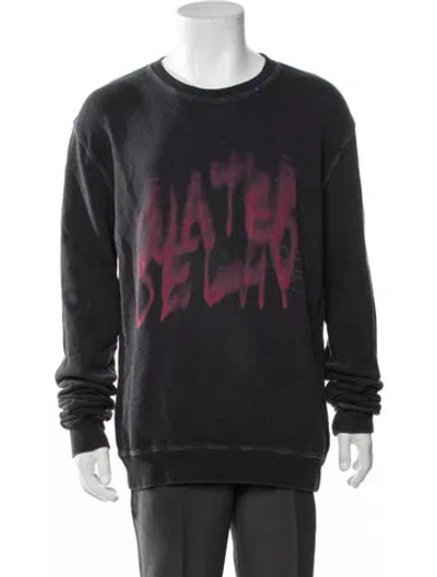 Pre-owned Off-white 2019 Graphic Print Sweatshirt In Grey