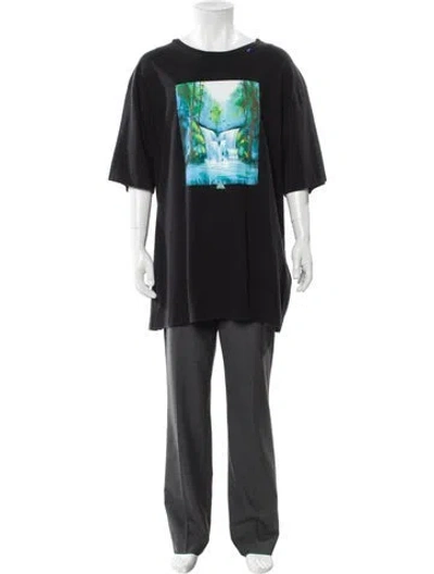 Pre-owned Off-white 2019 Graphic Print T-shirt In Black