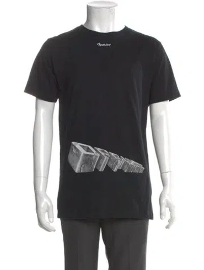Pre-owned Off-white 2019 Graphic Print T-shirt In Black