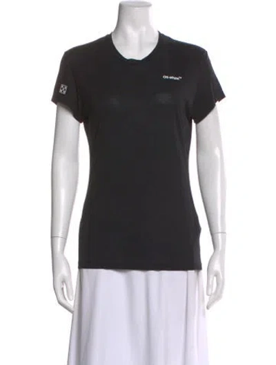 Pre-owned Off-white 2019 Graphic Print T-shirt In Black